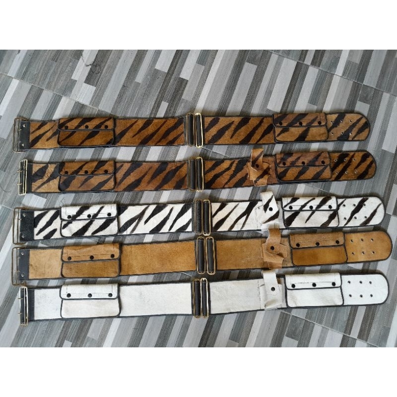 SABUK OTOK MACAN | SABUK KULIT LEBAR Timangan 11CM| SABUK BOPO WAROK | SABUK JAWARA