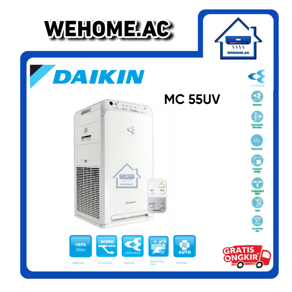 Daikin Air Purifier MC55UV Daikin Air Purifier Streamer