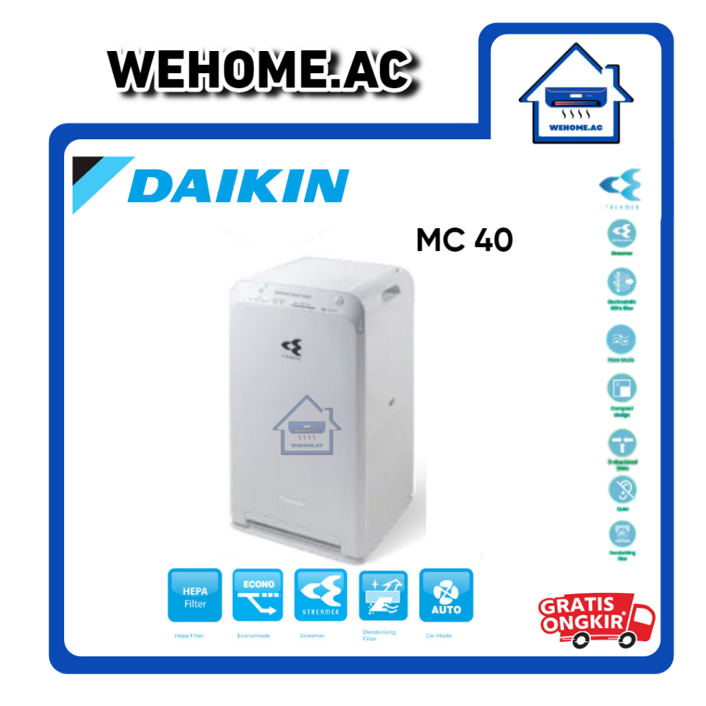 Daikin Air Purifier MC40Y Daikin Air Purifier Streamer