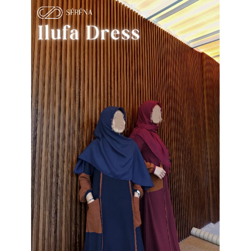 Gamis Airflow Cringkle Iluva Series by Serena Gamis Jumbo