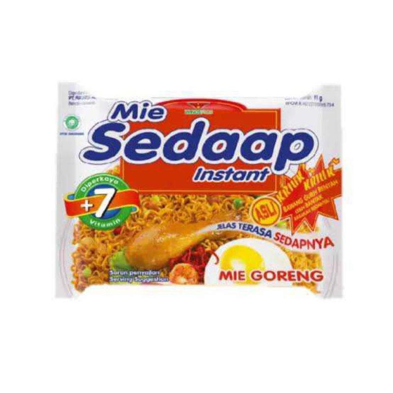 

Mie Sedap goreng kartonan isi 40pcs