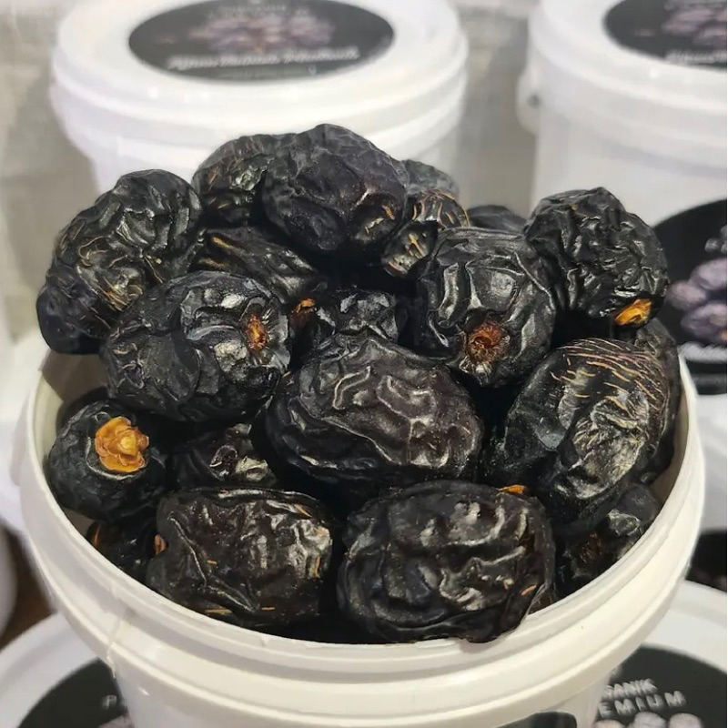 

Kurma Ajwa Ruthob Madinah Organik Premium Ember 850 gram