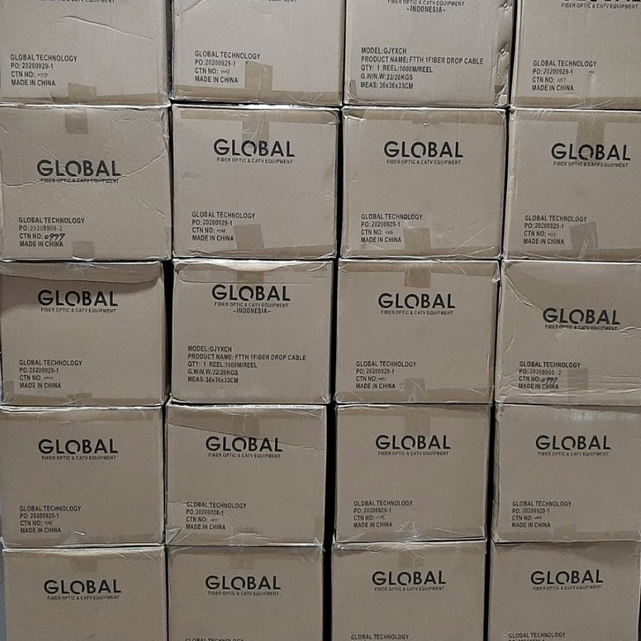 Kabel FO Spesial Type Global 1core 3selling panjang 1km
