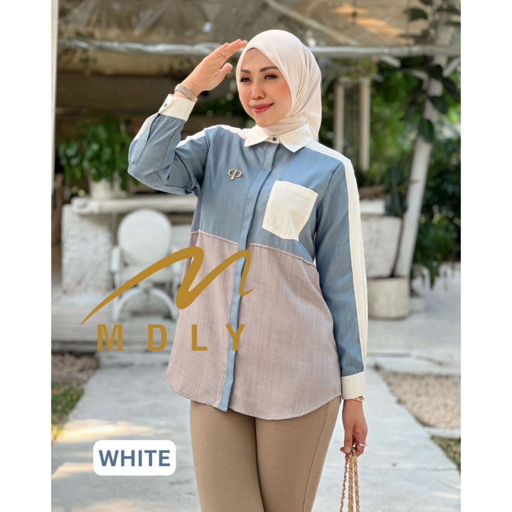 MDLY Original Terbaru Atasan Wanita Deva  Shirt by Mdly