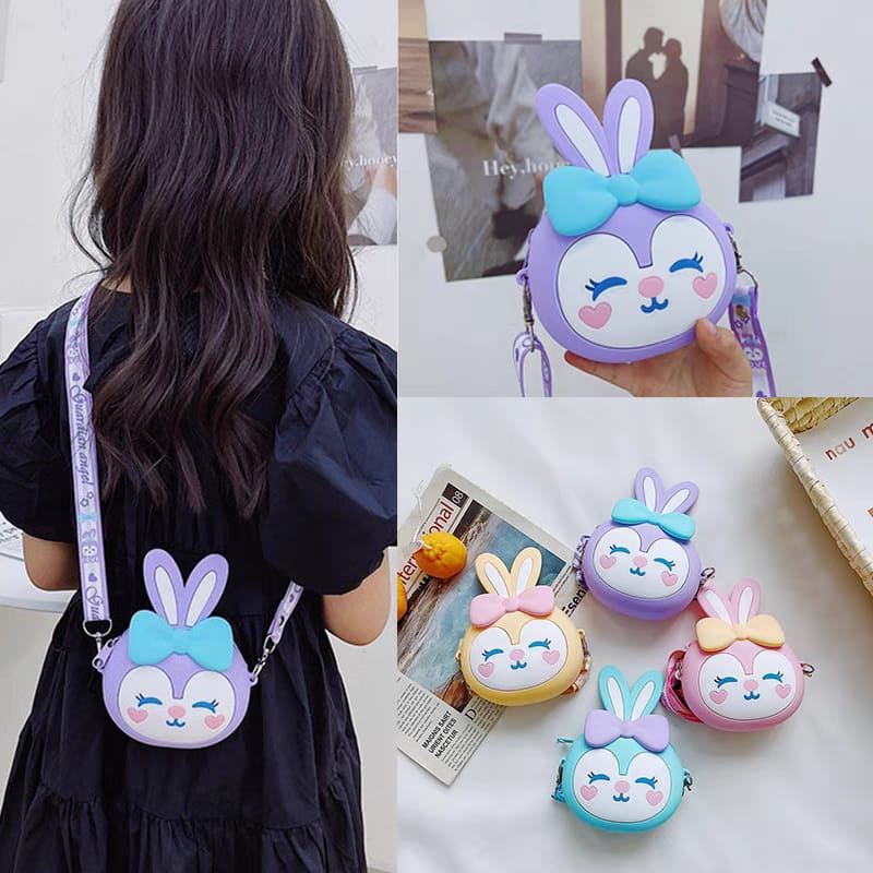 Tas Pop It Bermacam Karakter, Dompet koin,&, Tmpt Pensil