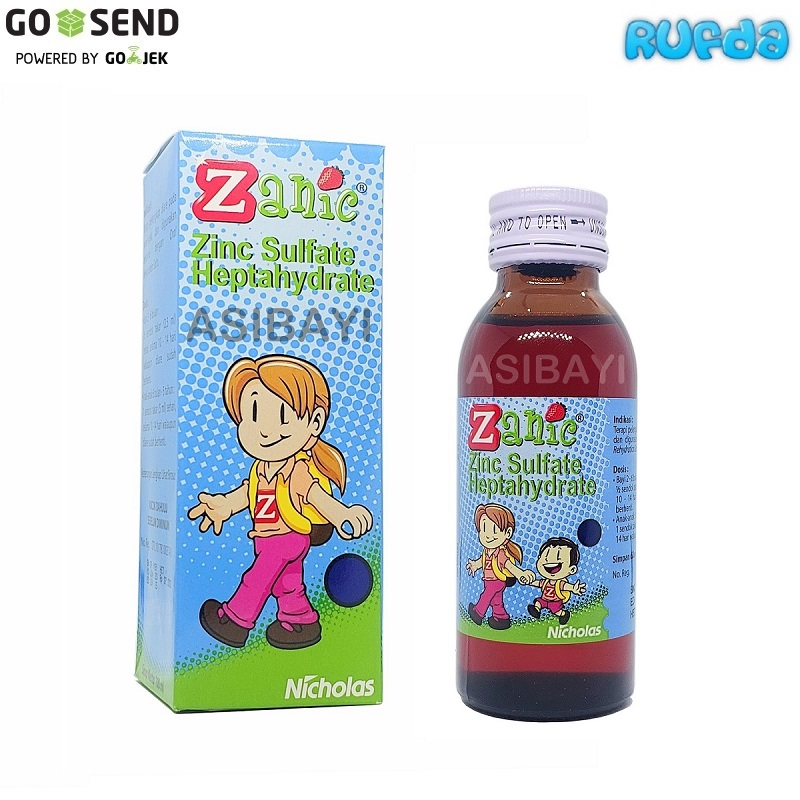 Zanic 100ml Suplemen Zinc Sulfate untuk Anak Bayi