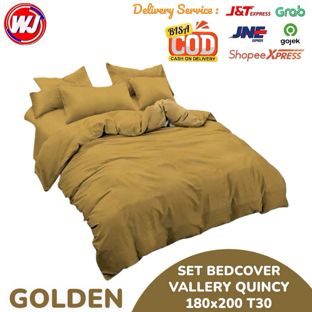 VALLERY-SET BEDCOVER 180X200