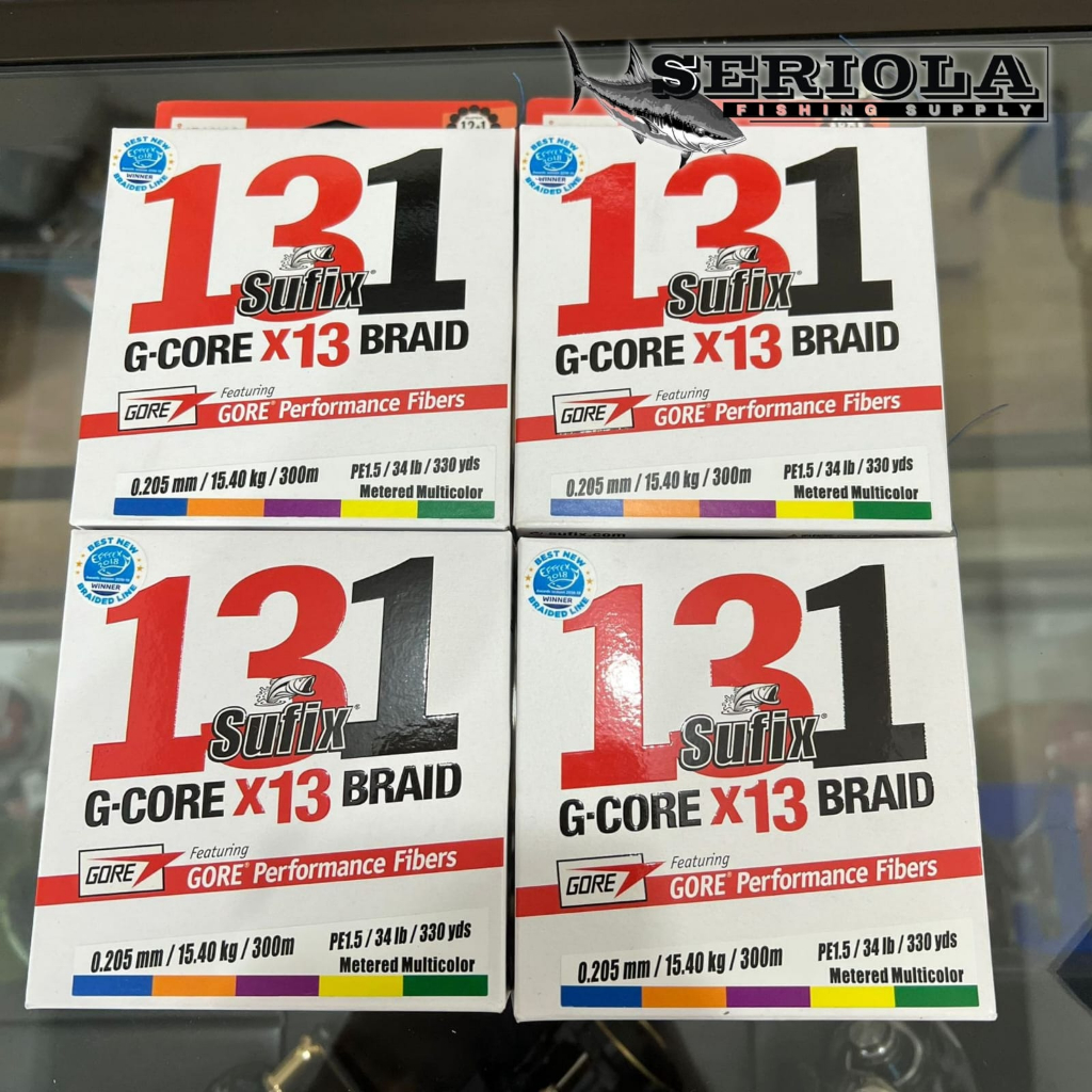 PE SUFIX 131 G-CORE X13 MULTICOLOR 300M