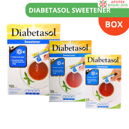 

DIABETASOL SWEETENER GULA DIABETES DIET 3 UKURAN