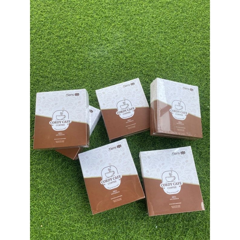 

CORDY CAFE 1 BOX ISI 10 SACHET - KOPI SEHAT KUAT NIKMAT - PENAMBAH STAMINA