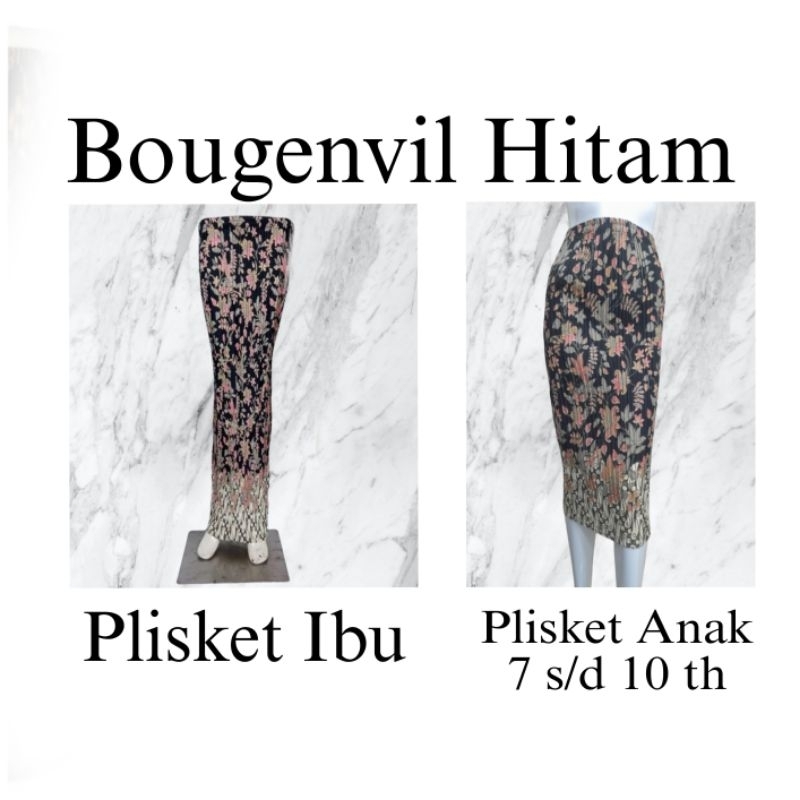 Kain Kebaya Couple Ibu & Anak tanggung | Rok Bawahan Kebaya Pendek | Rok Plisket premiun| Kain Batik