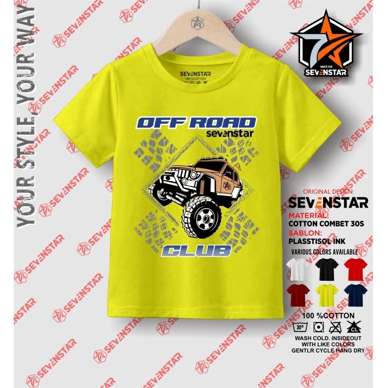 kaos anak seven star