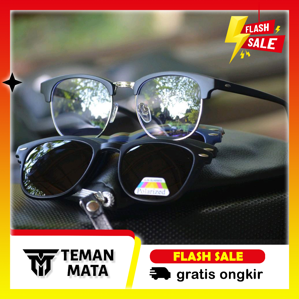Kacamata clip on Lensa Polarized