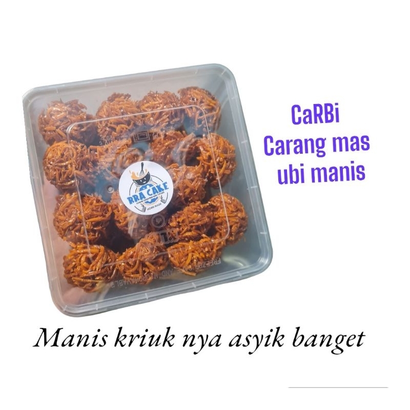 carbi carang mas ubi manis kriuk /gurih /manis /enak