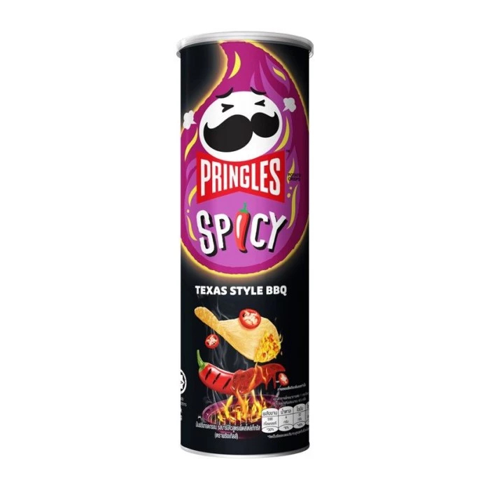 

Pringles Spicy Texas Style BBQ 97 gr - Snack Keripik Kentang