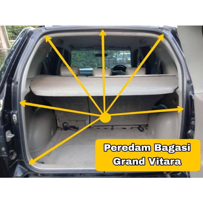 Karet Lis Peredam Pintu Bagasi Suzuki Grand Vitara