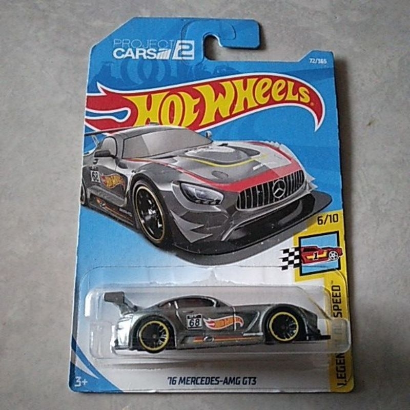 Hotwheels 16 Mercedes-amg GT3 abu