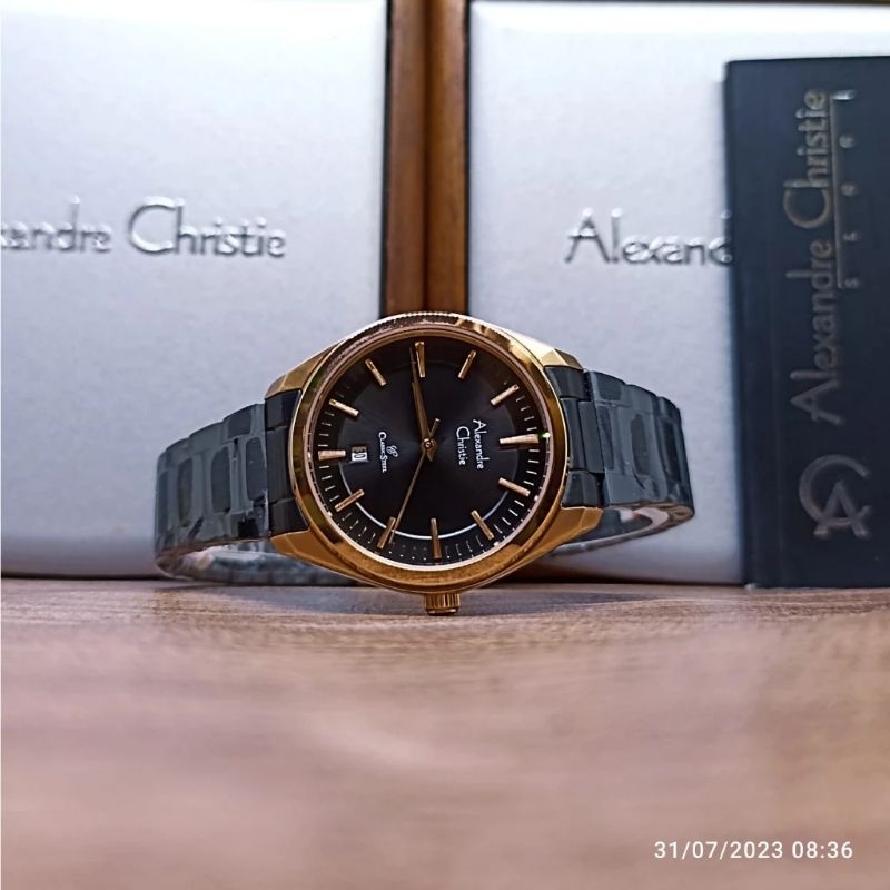 Alexandre Christie  8654 Jam Tangan Alexandre Christie Pria Ac 8654