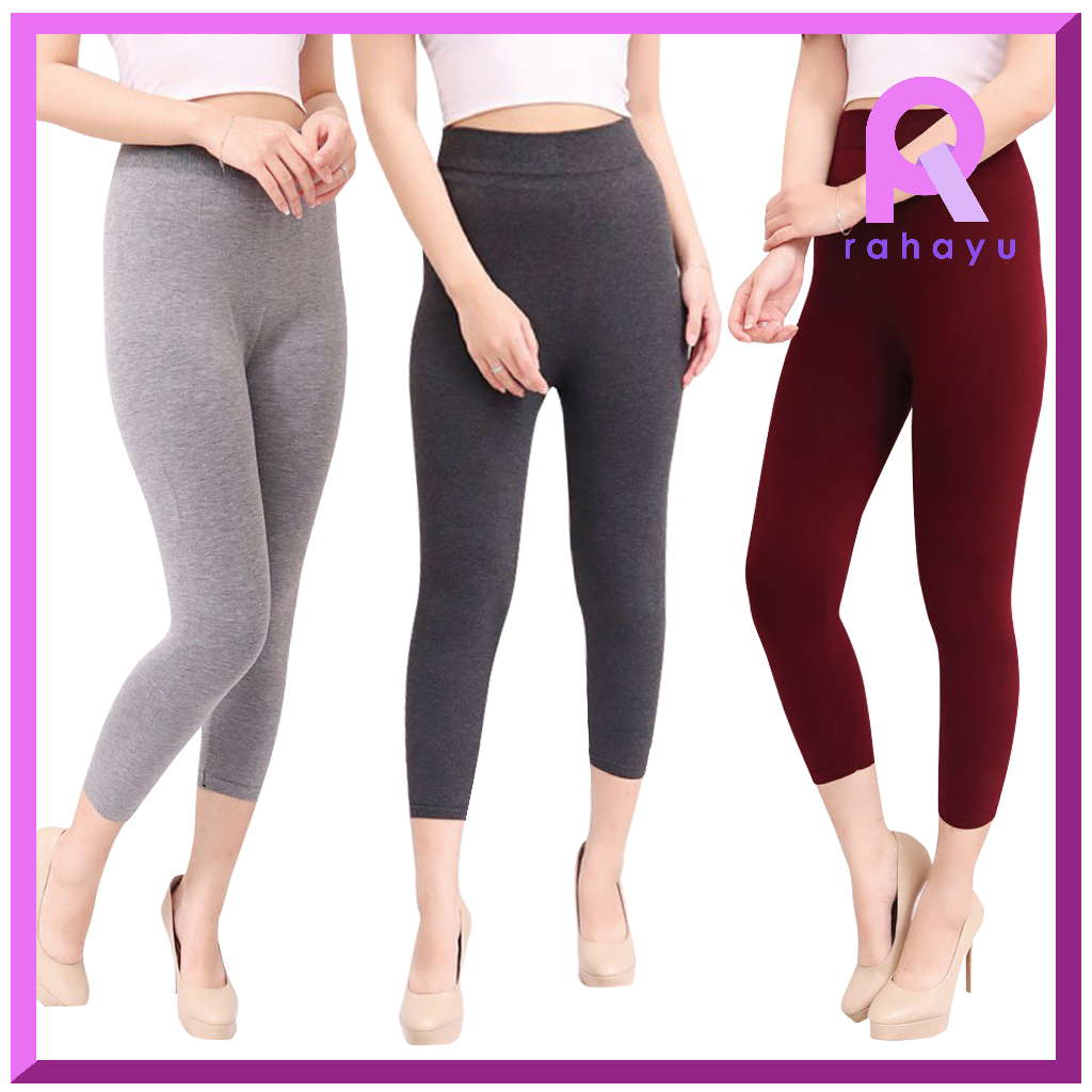 Legging 7/8 High Waist HW / Celana Legging 7/8 HW / Legging 7/8 HW  Premium / Celana Legging 7/8 Wan