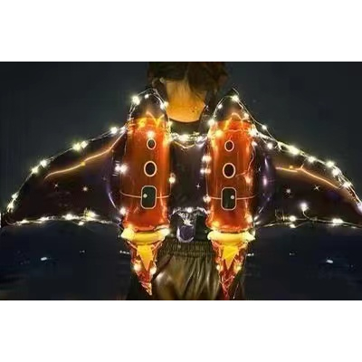 Promo Balon Sayap Roket Ukuran 106 x 57Cm Dengan LED Bisa Nyala