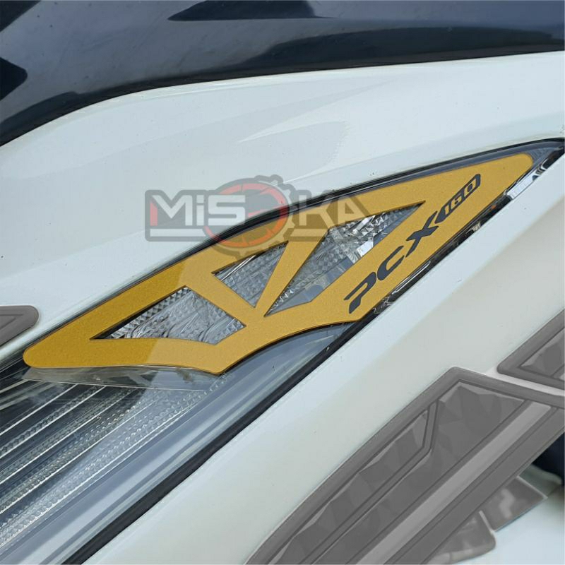 Misoka Cover Lampu Sein Depan Pcx 160 Aksesoris Motor Honda