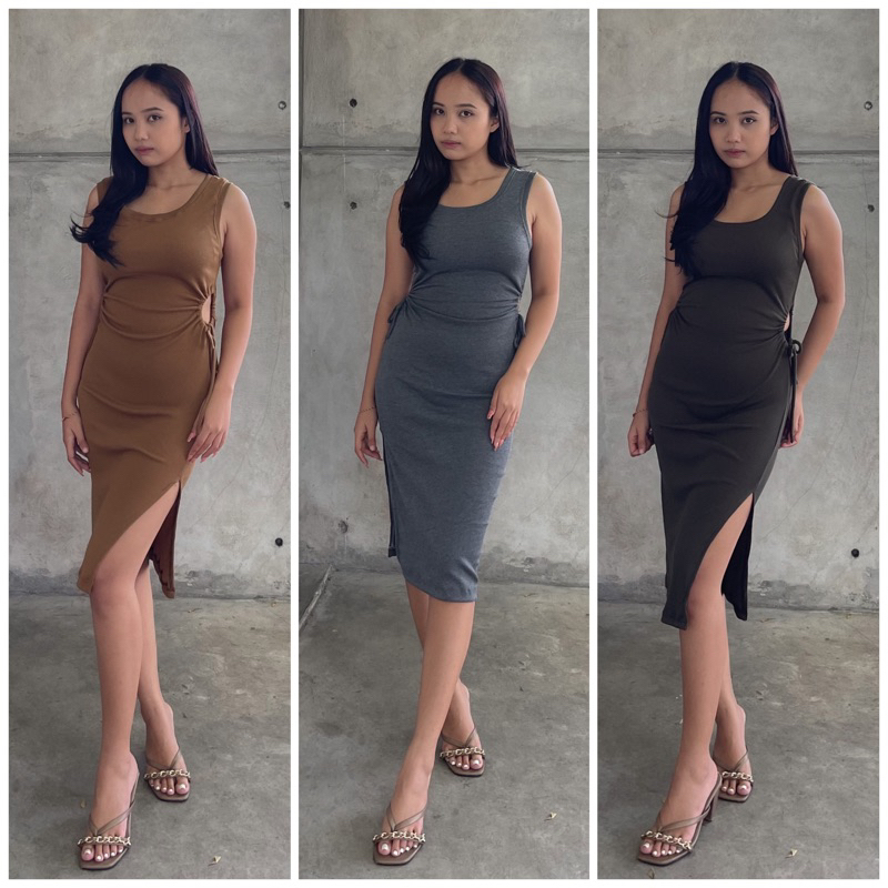 Clara dress rib bodycon