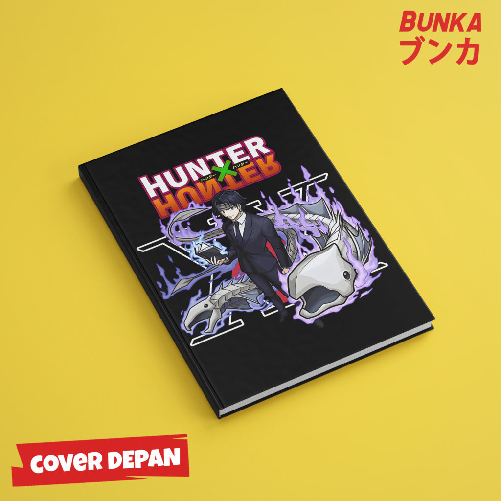 

Note Book Aesthetic Anime Hunter x Hunter Chrollo Lucilfer Design Hardcover A5 Buku Tulis Catatan Notes Agenda Planner Jurnal vintage buku catatan story book kado anniversary valentine cowok cewek murah