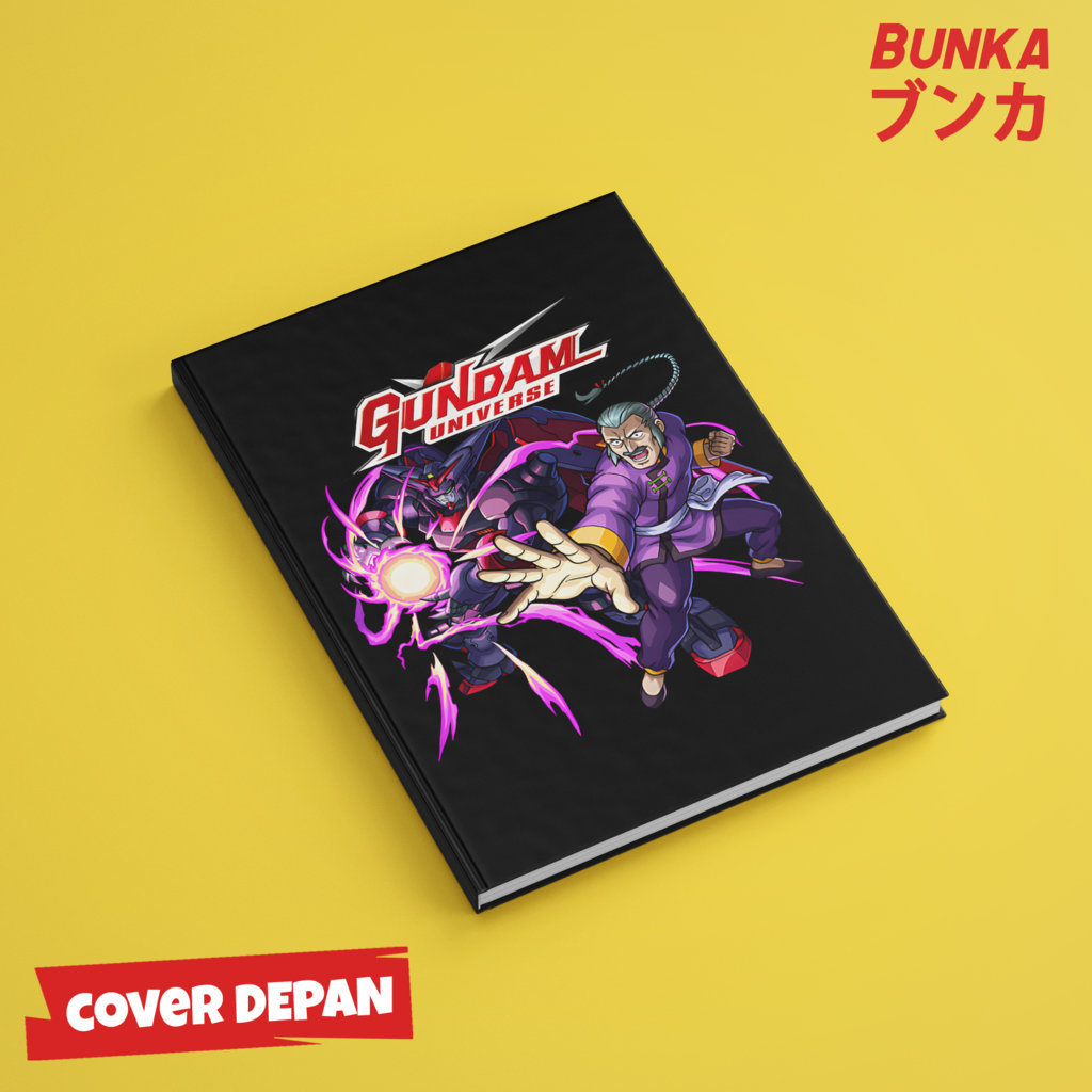 

Note Book Aesthetic Anime Gundam Master Asia Design Hardcover A5 Buku Tulis Catatan Notes Agenda Planner Jurnal vintage buku catatan story book kado anniversary valentine cowok cewek murah