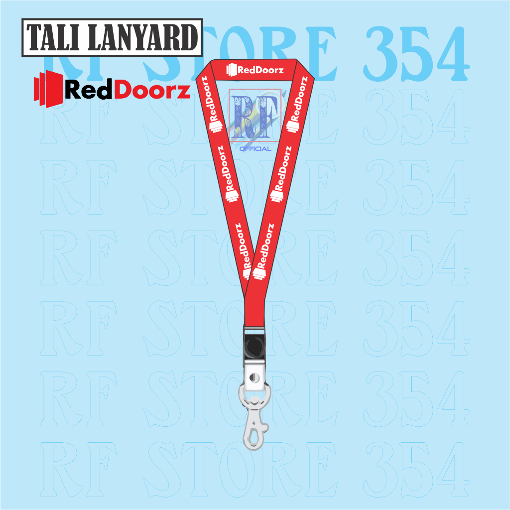 

TALI LANYARD REDDOORZ LOGO RED DOORZ - TALI ID CARD GANTUNGAN KUNCI GANTUNGAN FLASHDISK GANTUNGAN NAMETAG TALI LANYARD BEST SELLER COD