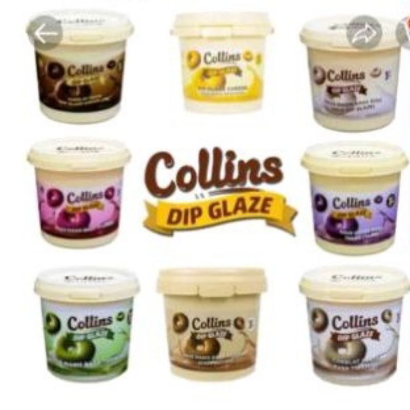 

Collins dip glaze 300gram 200 gram free bublewrap