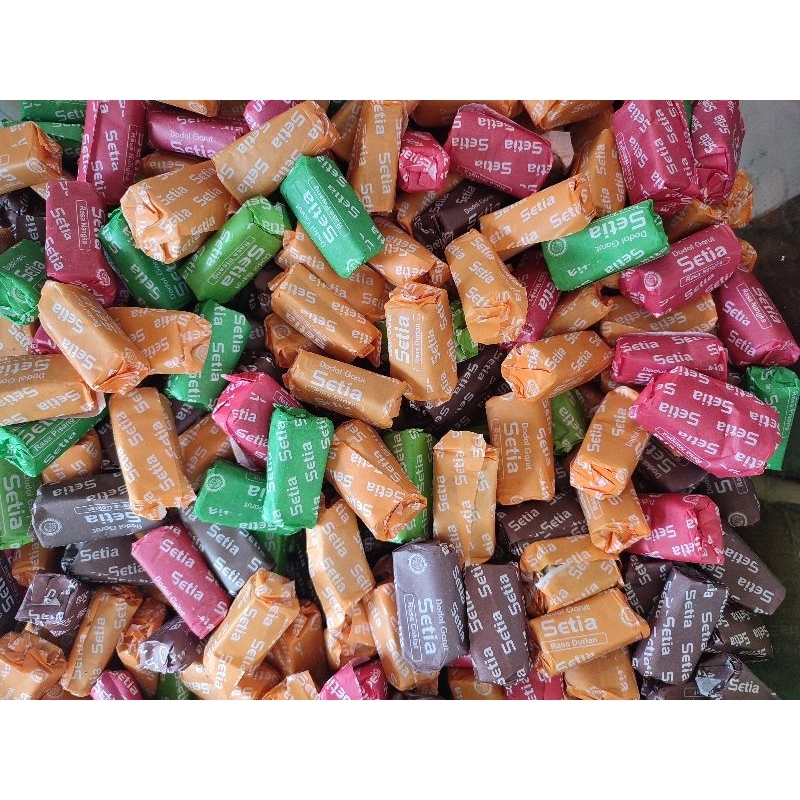 

Dodol Garut batik aneka rasa mix 10kg harga grosir