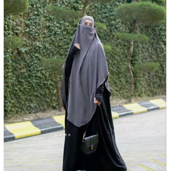 French Khimar Jenna Uzma Hijab / Hijab Instan