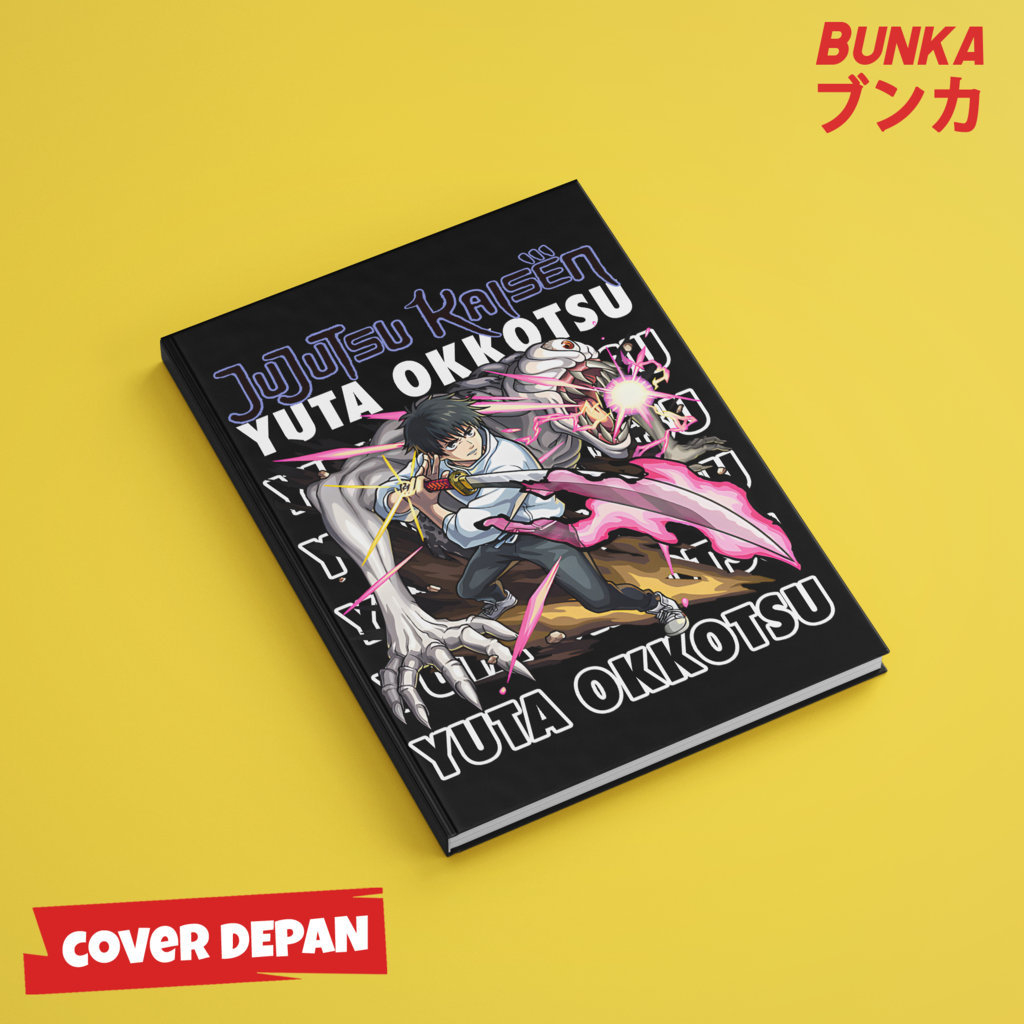 

Note Book Aesthetic Anime Jujutsu Kaisen Yuta Okkotsu Design Hardcover A5 Buku Tulis Catatan Notes Agenda Planner Jurnal vintage buku catatan story book kado anniversary valentine cowok cewek murah