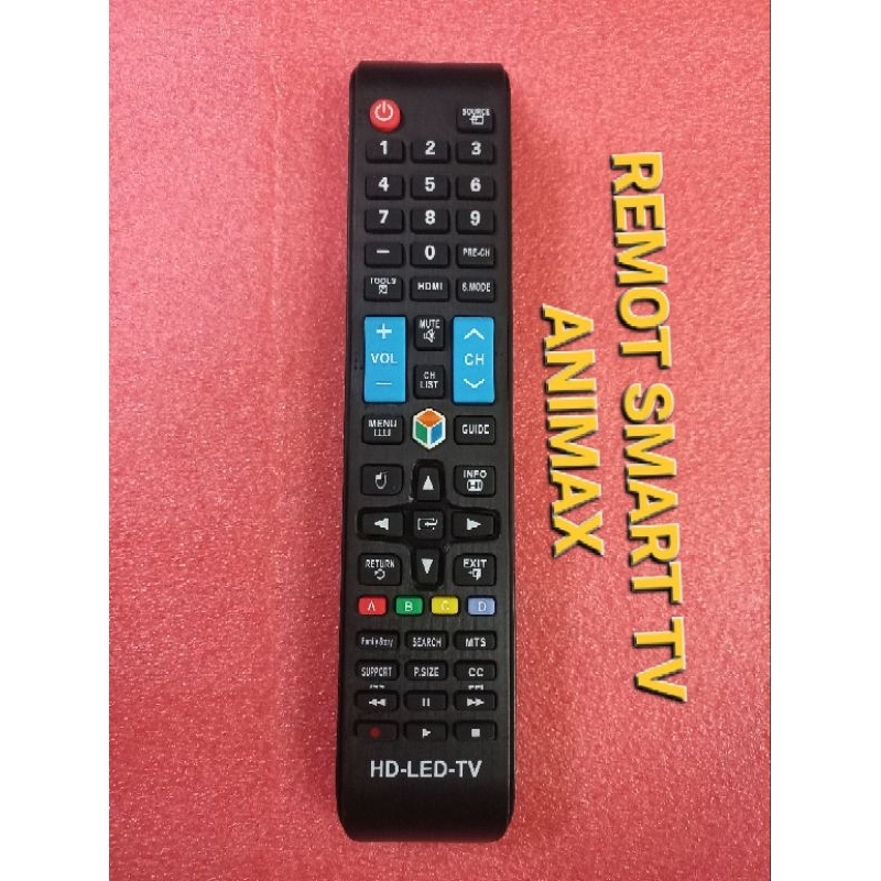 remot tv animax - remot smart tv animax 32inc 43inc