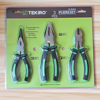 TANG TEKIRO 1 SET 3 PCS TANG KOMBINASI LANCIP POTONG