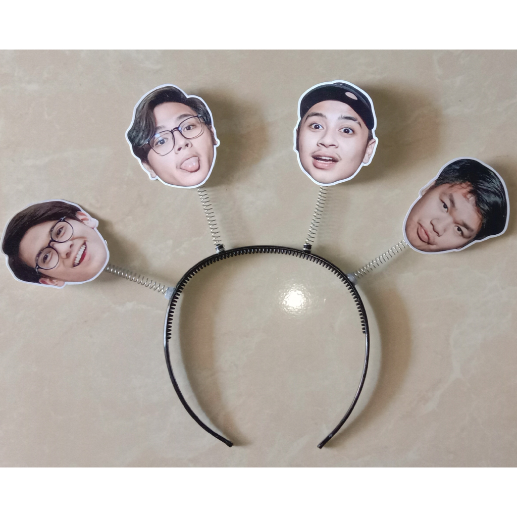 ((4 TUING / PER)) Ready Custom Bando Tuing Tuing / Bando Per Custom Headband KPOP  Bando Konser / Ba