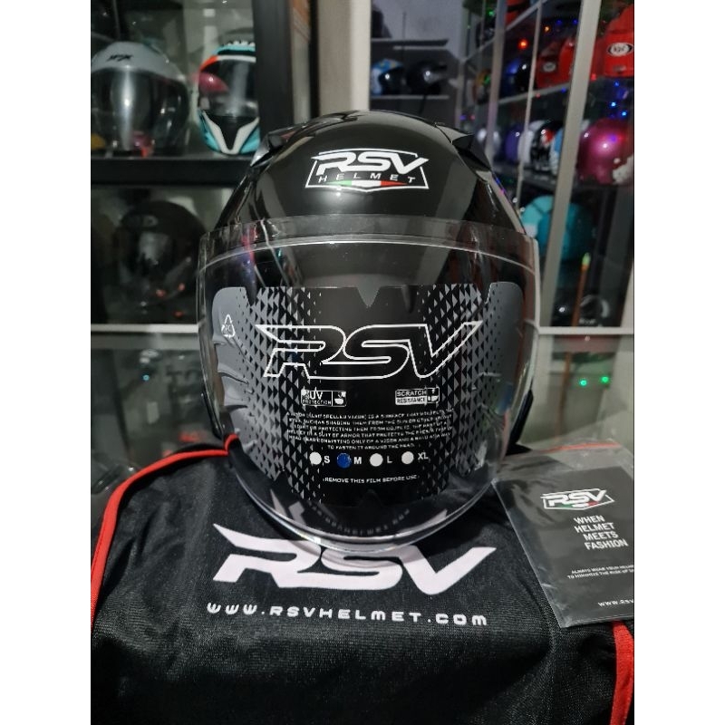 Helm RSV SV300 bekas pakai