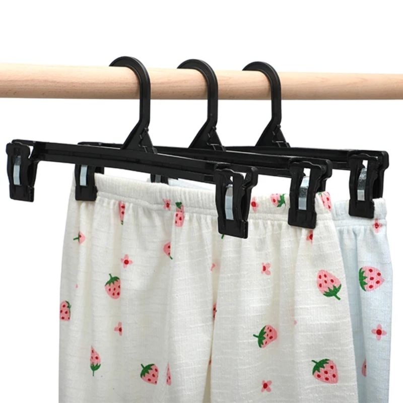 RB hanger jepit dewasa-remaja plastik hanger jepitcelana dewasa 30 cm hanger gantungan baju jepit