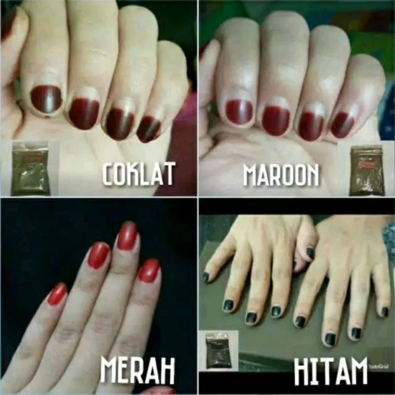 (EKONOMIS) KUTEK MUSLIM HENNA ARAB ORIGINAL/INAI BUBUK/KUTEK HENNA/NAIL HENNA/PACAR