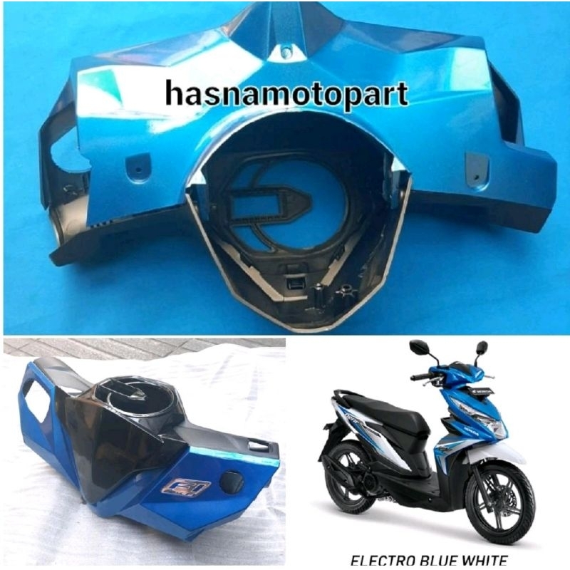 Batok depan belakang SET beat fi esp 2016-2019 beat eco BIRU