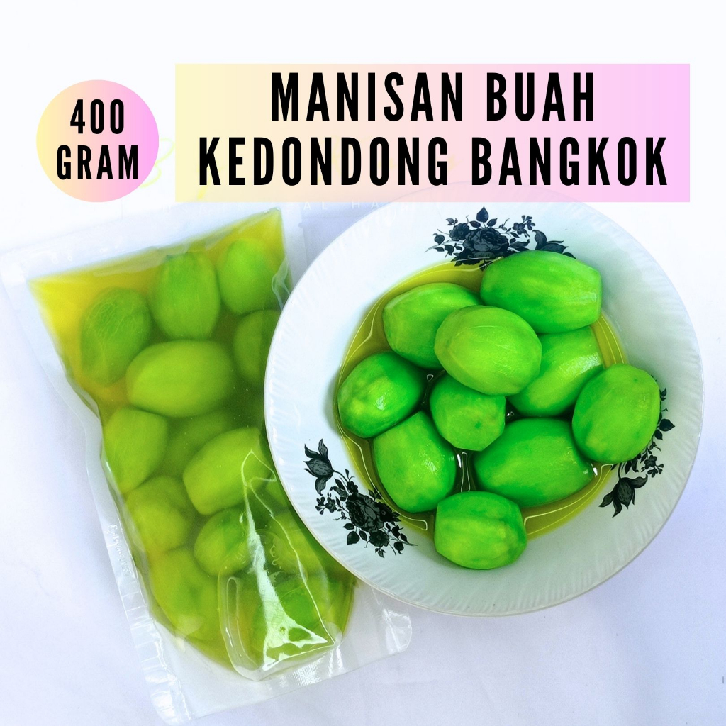 

BY KNY 400g Kedondong thailan kedondong medan kedondong bangkok hijau asinan manisan rujak buah