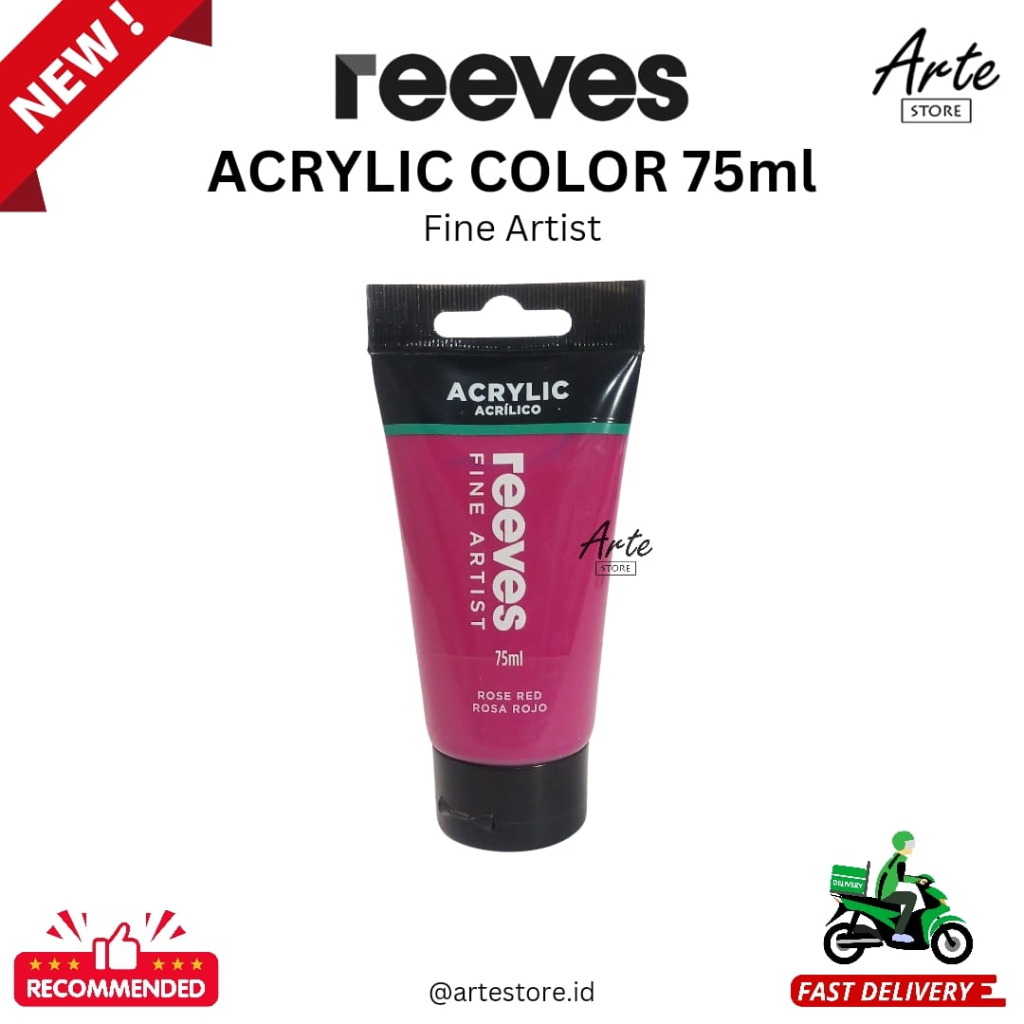 

Cat Acrylic Reeves Rose Red 75ml