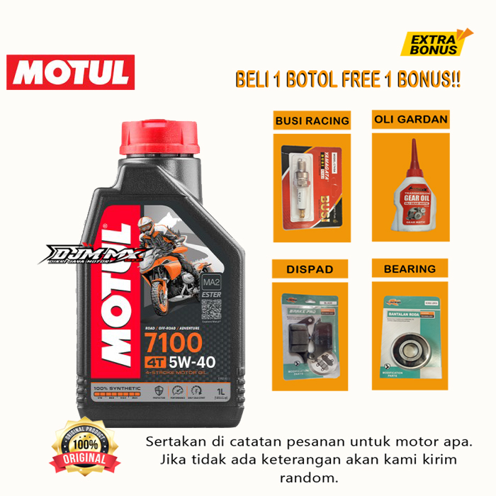 OLI MOTUL 7100 100% SYNTHETIC + ESTER