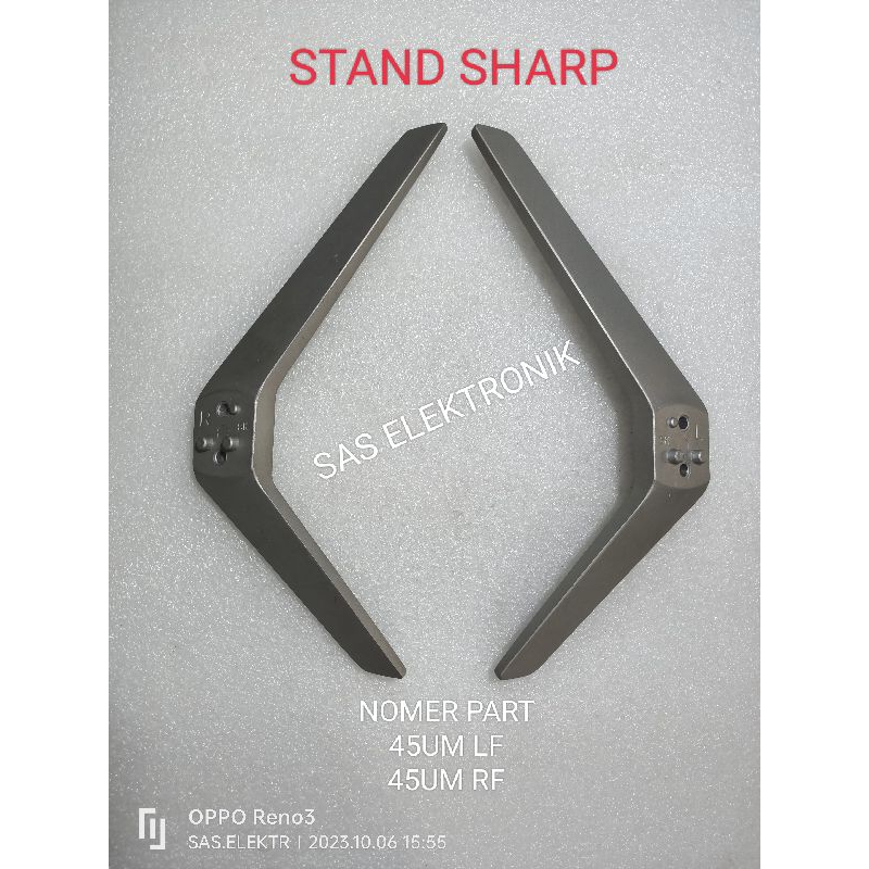 STAND KAKI PEDESTAL DUDUKAN TV LED SHARP 45 INCH 2T-C45AD1X 2T-C45AD1 X  2T-C45AE1X 2T-C45AE1 X