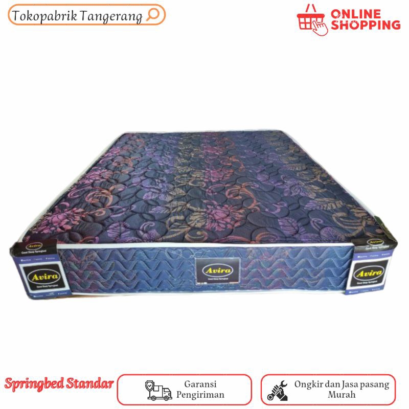 Kasur Springbed Ukuran 160x200 / Spring Bed No 2 Murah JABODETABEK Bandung Cimahi Subang Cirebon Teg