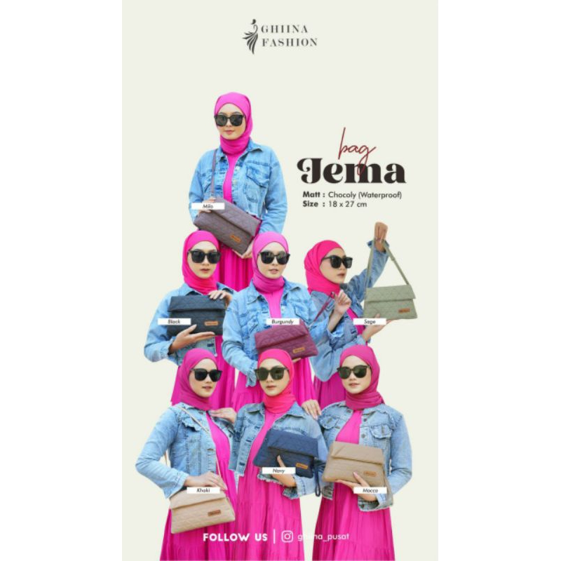 TAS GHIINA FASHION *JEMA BAG*