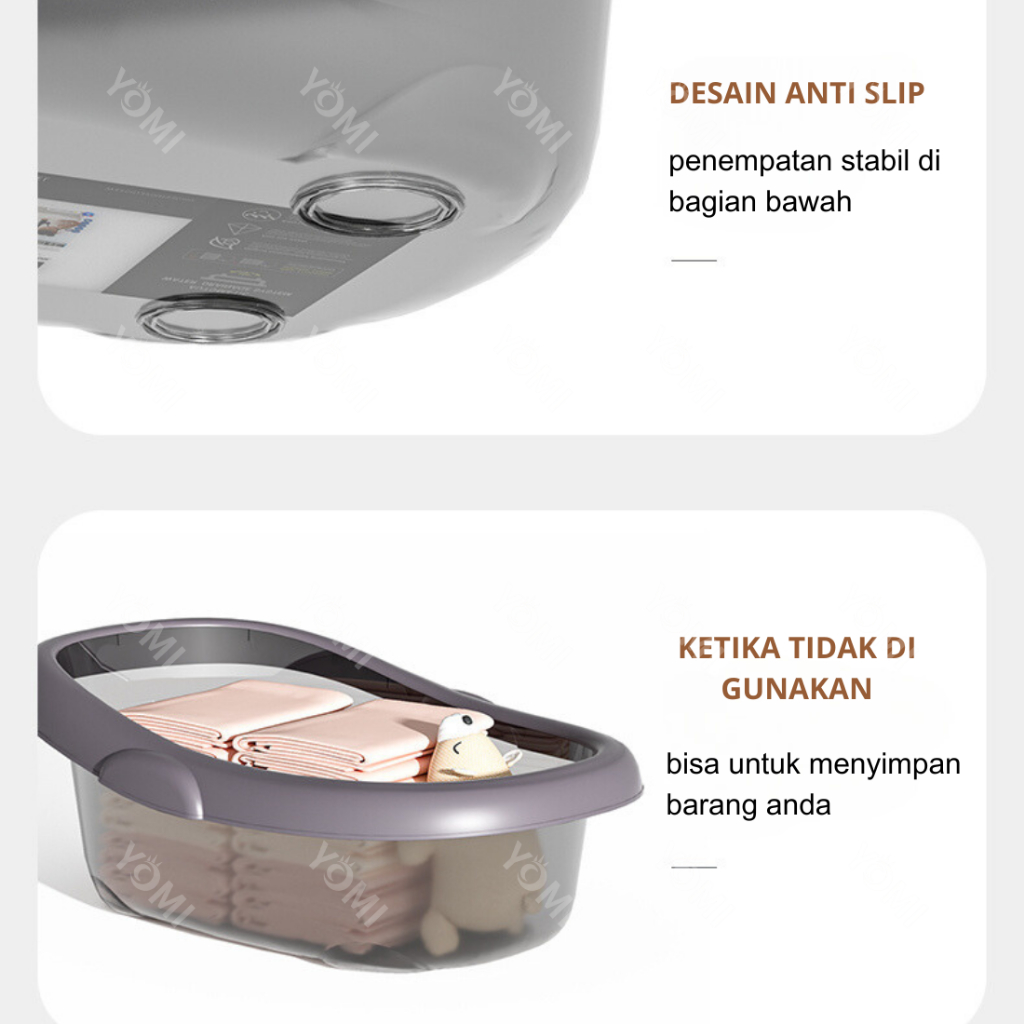Bergaransi Yomi Bak Mandi Bayi 8801/ Tempat Mandi Bayi / Bathtub Bayi