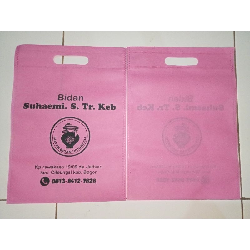 

Tas KIA/Tas Klinik/Tas ANC/Tas Periksa Sablon Nama Termurah