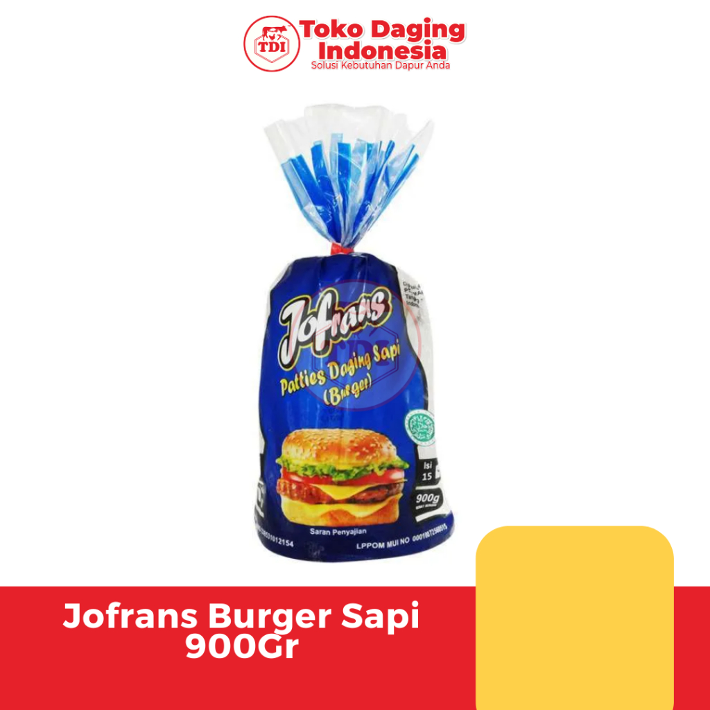 

Jofrans Burger Sapi 900Gr