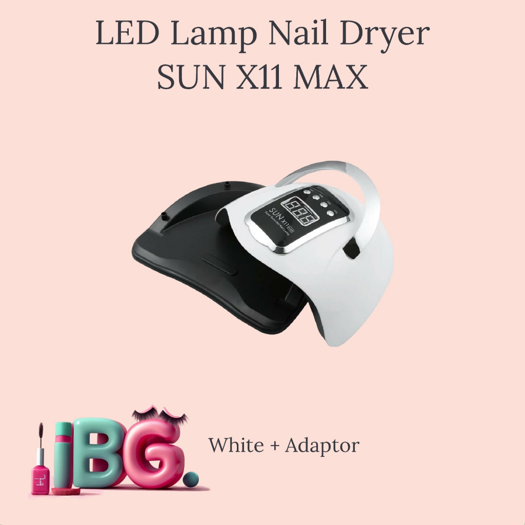 Lampu UV SUN X11 MAX / LED Nail Gel / Lampu UV Nail Art